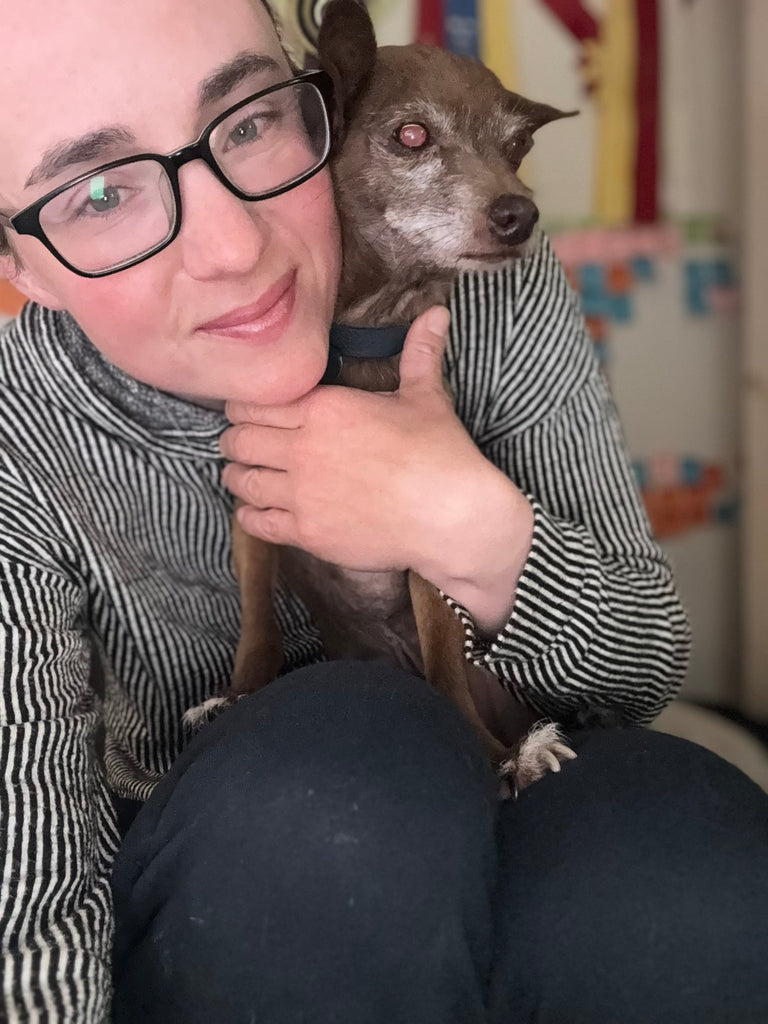 dog mom guilt with small dog