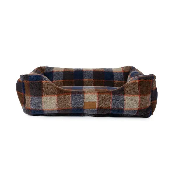 Pendleton Mountain Plaid Kuddler Berber Dog Bed