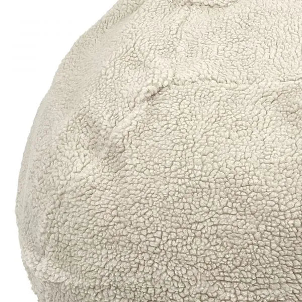Sherpa Puff Ball Nesting Bed- Personalize-able Bean Bag for Your Pet!